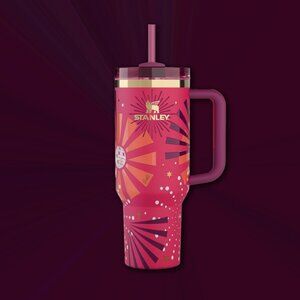 NEW Ltd Ed Barbie x Stanley 80s Dynamite Quencher 40oz | Keep Drinks Cold/Hot